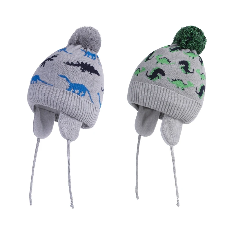 Toddler Baby Boys Cartoon Dinosaur Jacquard Beanie Winter Warm Knitted Hat Earflap Children Ear Protection Cap Kids Gift
Toddler Baby Boys Cartoon Dinosaur Jacquard Beanie Winter Warm Knitted Hat Earflap Children Ear Protection Cap Kids Gift