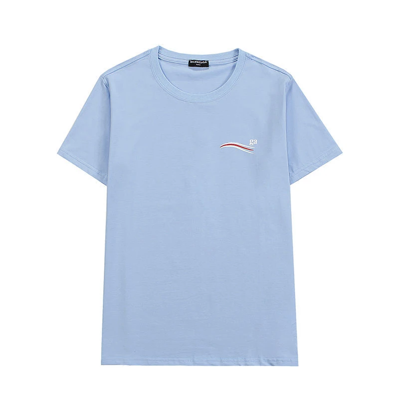 Summer T Shirt Short-sleeved Blouse with Wave Pattern for Men and Women Couples with Blue and Green Loose Short-sleeved T-shirt
Summer T Shirt Short-sleeved Blouse with Wave Pattern for Men and Women Couples with Blue and Green Loose Short-sleeved T-shirt