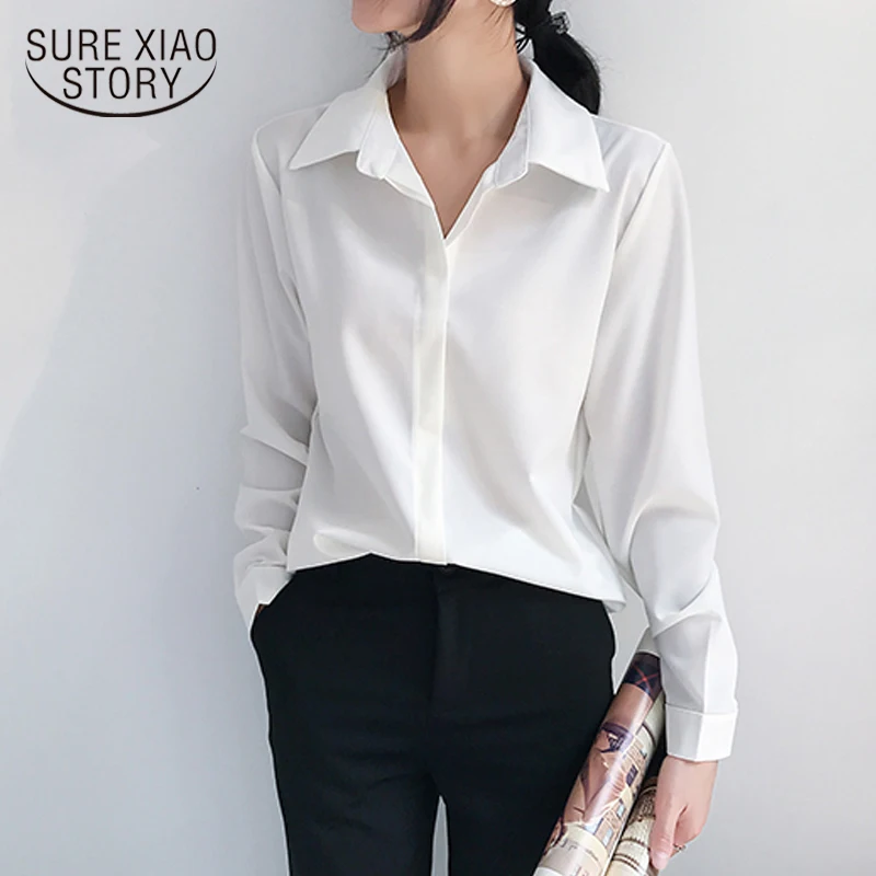 Fashion Solid Office Lady Shirts Blouses Women 2023 New Long Sleeve Chiffon Casual Turn-down Collar Women Shirts Women Tops 6071
Fashion Solid Office Lady Shirts Blouses Women 2023 New Long Sleeve Chiffon Casual Turn-down Collar Women Shirts Women Tops 6071