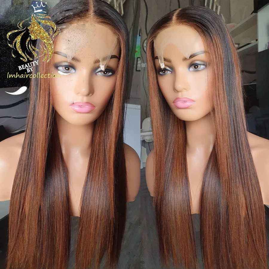 13x4 Highlight Brown Color Lace Front Wigs with Baby Hair Brazilian Remy Hair 4x4 Closure Wigs Human Hair Transparent Lace Wigs
13x4 Highlight Brown Color Lace Front Wigs with Baby Hair Brazilian Remy Hair 4x4 Closure Wigs Human Hair Transparent Lace Wigs