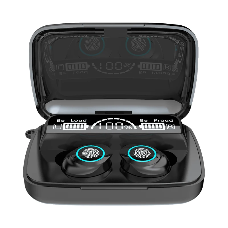 New TWS 3500mAh wireless headset Bluetooth airpods M17 LED display sports waterproof earplugs high-fidelity stereo earphones
New TWS 3500mAh wireless headset Bluetooth airpods M17 LED display sports waterproof earplugs high-fidelity stereo earphones