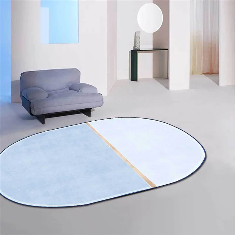 Scandinavian Minimalist Rug Light Green Light Blue Yellow Elliptic Carpet Living Room Bedroom Bed Blanket Kitchen Floor Mat
Scandinavian Minimalist Rug Light Green Light Blue Yellow Elliptic Carpet Living Room Bedroom Bed Blanket Kitchen Floor Mat