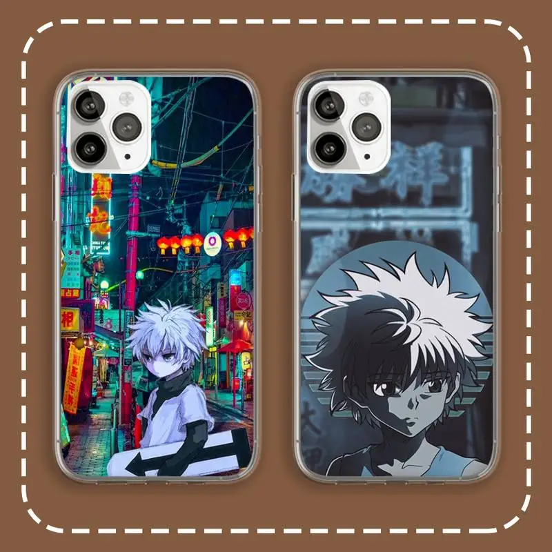 Anime Hunter Hunters Phone Case Transparent for iPhone 6 7 8 11 12 s mini pro X XS XR MAX Plus cover funda shell
Anime Hunter Hunters Phone Case Transparent for iPhone 6 7 8 11 12 s mini pro X XS XR MAX Plus cover funda shell