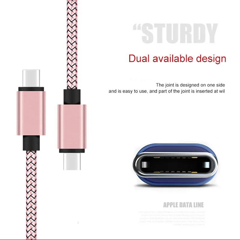 Кабель Micro USB Type-C для передачи данных 1 м | Мобильные телефоны и аксессуары