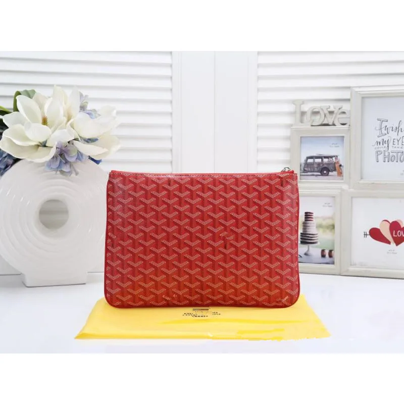 Geyi European and American Star Brand Fashion Clutch Bag Envelope Bag Practical Document Bag
Geyi European and American Star Brand Fashion Clutch Bag Envelope Bag Practical Document Bag