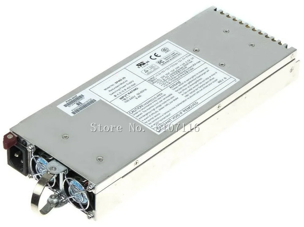 100% working Power Supply for Server 400W PSU SP402-2S Hot Swap 400 Watt Pws-0037 will fully test before shipping
100% working Power Supply for Server 400W PSU SP402-2S Hot Swap 400 Watt Pws-0037 will fully test before shipping