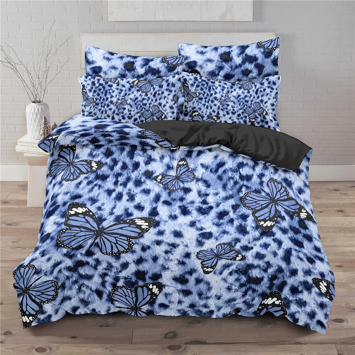Cartoon Bedding Set Butterfly Printed Duvet Cover Pillowcase Soft Quilt Cover Kids Boy Girl Bedroom Single Twin Queen King Size
Cartoon Bedding Set Butterfly Printed Duvet Cover Pillowcase Soft Quilt Cover Kids Boy Girl Bedroom Single Twin Queen King Size