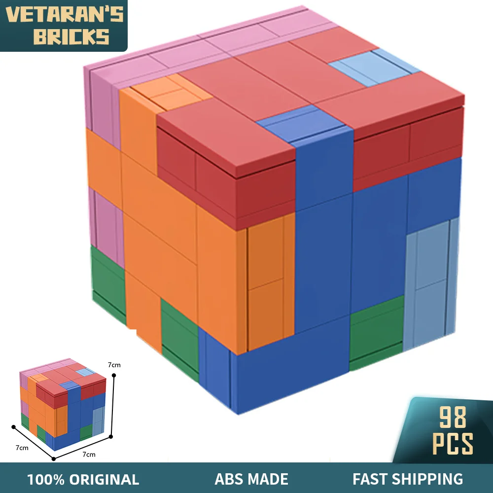 MOC Puzzlecube Puzzle Box Intelligent Toy Colorful Mystery Model Building Block Bricks Toy Kid Boy Child Birthday Christmas Gift
MOC Puzzlecube Puzzle Box Intelligent Toy Colorful Mystery Model Building Block Bricks Toy Kid Boy Child Birthday Christmas Gift