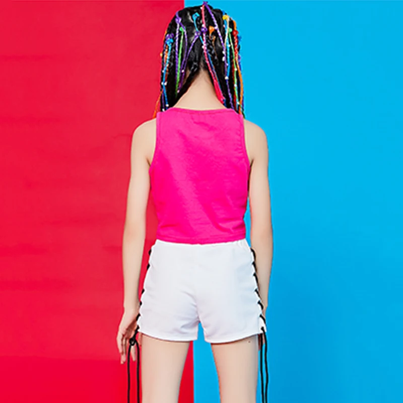2020 New Hip Hop Costumes Girls Jazz Dance Clothing Kids Street Dancing Performance Outfit Butterfly Print Vest White Shorts
2020 New Hip Hop Costumes Girls Jazz Dance Clothing Kids Street Dancing Performance Outfit Butterfly Print Vest White Shorts