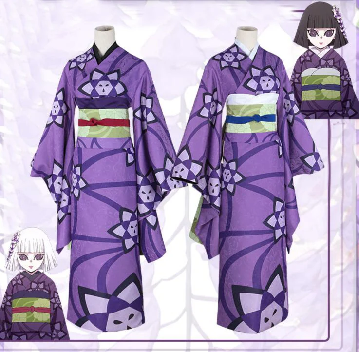 Anime Demon Slayer: Kimetsu no Yaiba Ubuyashiki Kanata Ubuyashiki Kiriya kimono Cosplay Costume with headwear
Anime Demon Slayer: Kimetsu no Yaiba Ubuyashiki Kanata Ubuyashiki Kiriya kimono Cosplay Costume with headwear