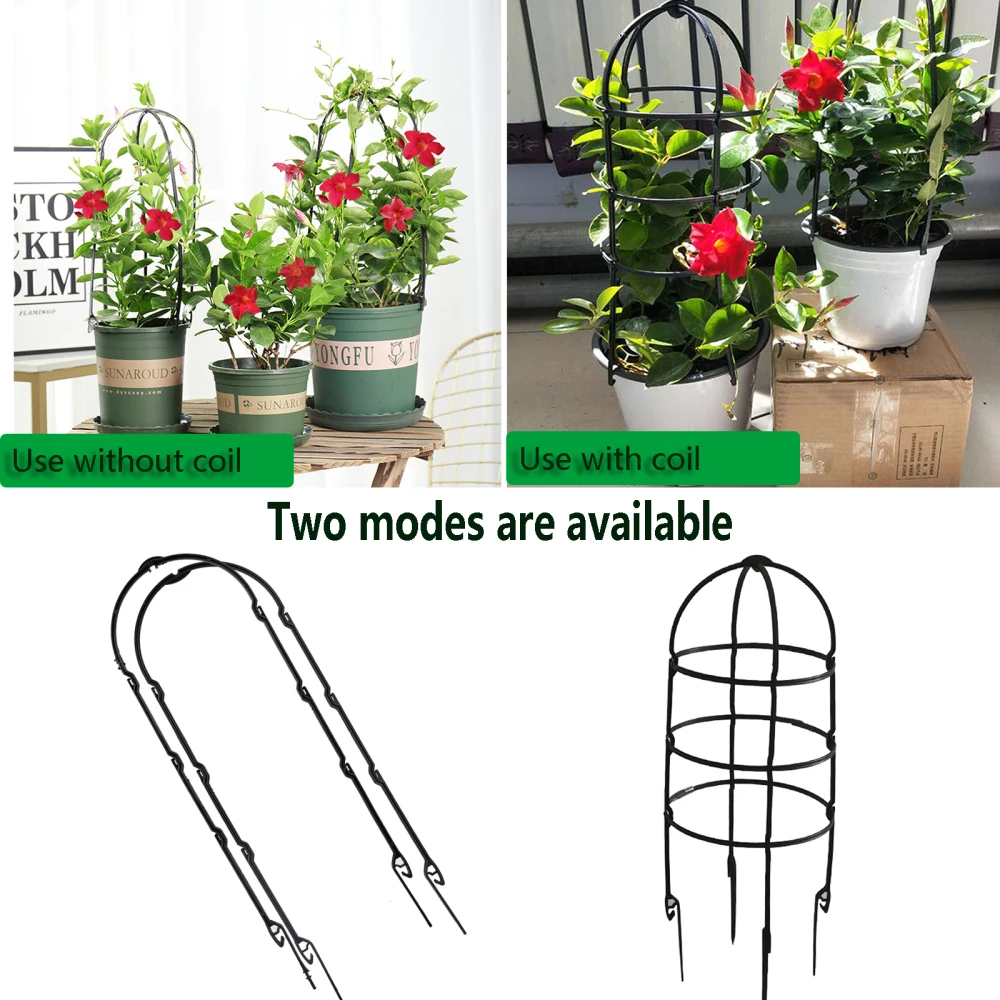 Garden Planting Support Frame Trellis Climbing Vines Trees Beans Gardening 8PCS U-Hoops Decoration Waterproof Fencing Panels
Garden Planting Support Frame Trellis Climbing Vines Trees Beans Gardening 8PCS U-Hoops Decoration Waterproof Fencing Panels