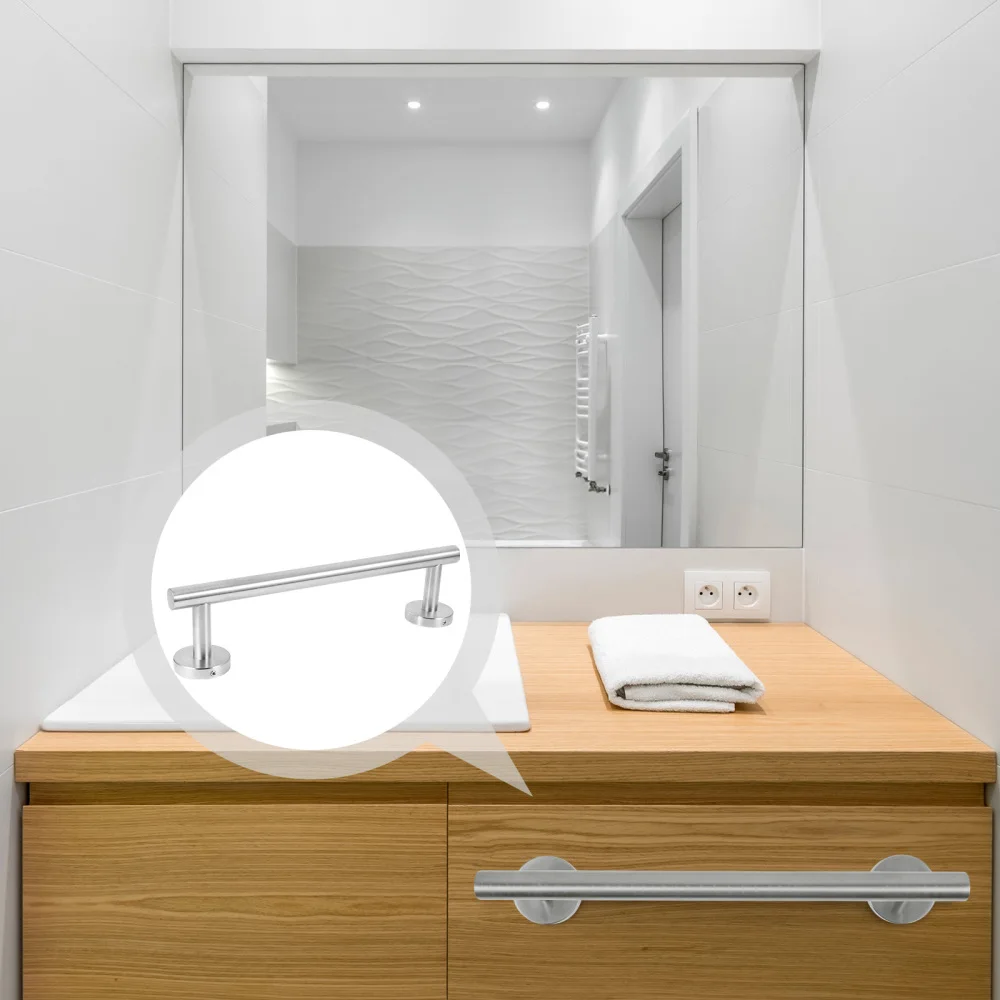 1pc Bathroom Stainless Steel Towel Hanger Household Practical Towel Rack Bar
1pc Bathroom Stainless Steel Towel Hanger Household Practical Towel Rack Bar