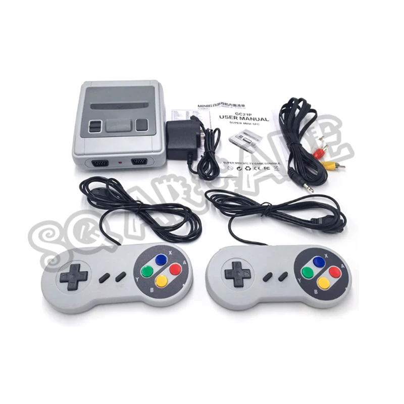 Super Mini SFC Game Consle Built-in 621 in 1 Motherboard with Dual Gamepad AV HDMI output 8Bit TV Game Box Classic SNES
Super Mini SFC Game Consle Built-in 621 in 1 Motherboard with Dual Gamepad AV HDMI output 8Bit TV Game Box Classic SNES