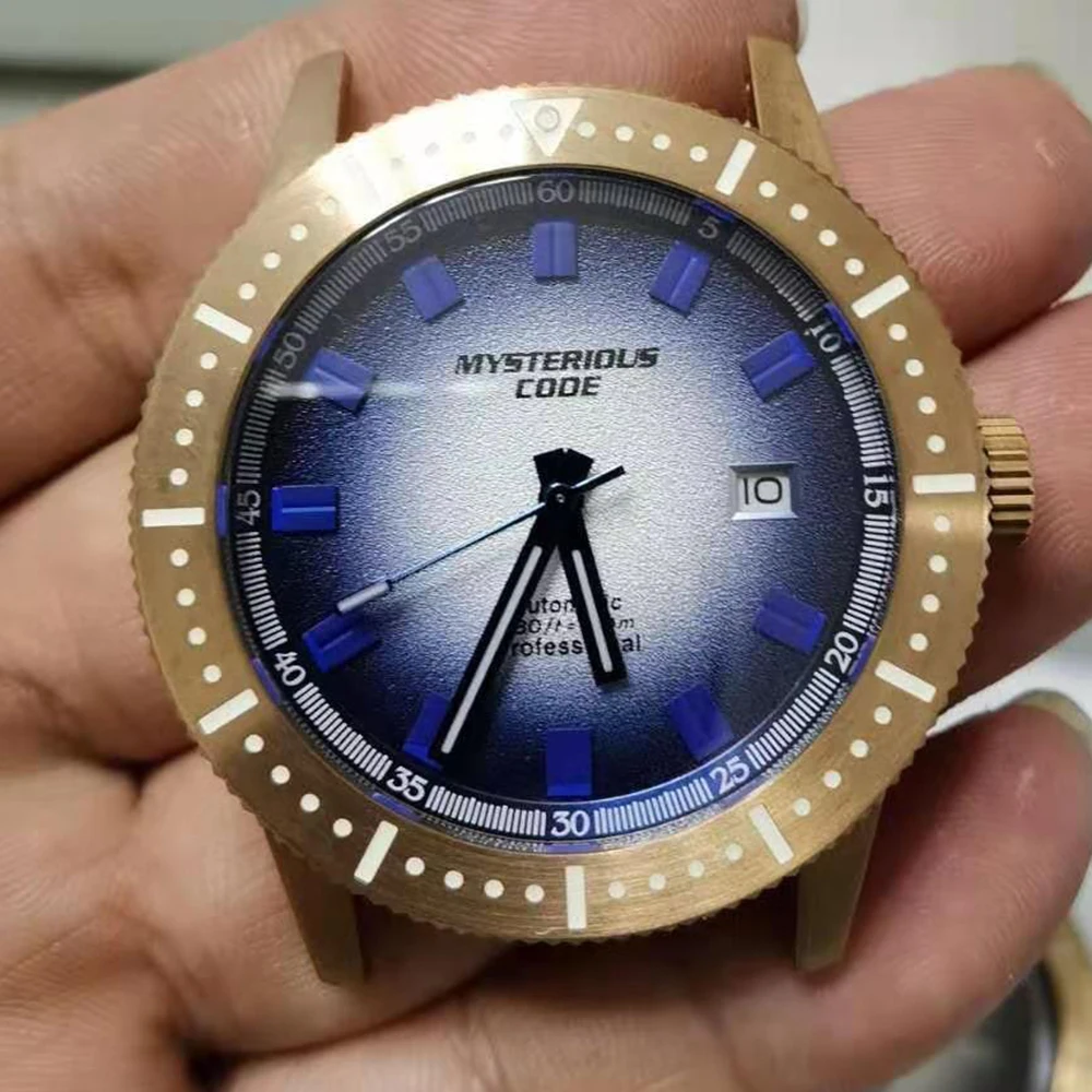Miyota 9015 Watch Men Bronze 100M Diver Automatic Mechanical Wristwatch Sports Titanium Sapphire Crystal Clock Reloj Hombre 2021
Miyota 9015 Watch Men Bronze 100M Diver Automatic Mechanical Wristwatch Sports Titanium Sapphire Crystal Clock Reloj Hombre 2021