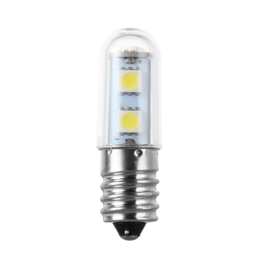 AC 220V E14 1W 7 светодиодный 5050 SMD Чистый/теплый белый холодильник светильник лампа |