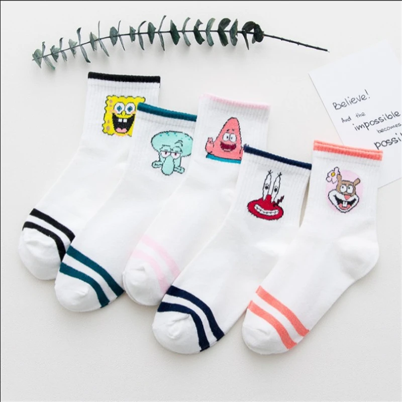 Kawaii Cartoon Character Socks for Women Spring Autumn Sock Cotton Breathable Funny Harajuku Short Socks calcetines Female Sox
Kawaii Cartoon Character Socks for Women Spring Autumn Sock Cotton Breathable Funny Harajuku Short Socks calcetines Female Sox