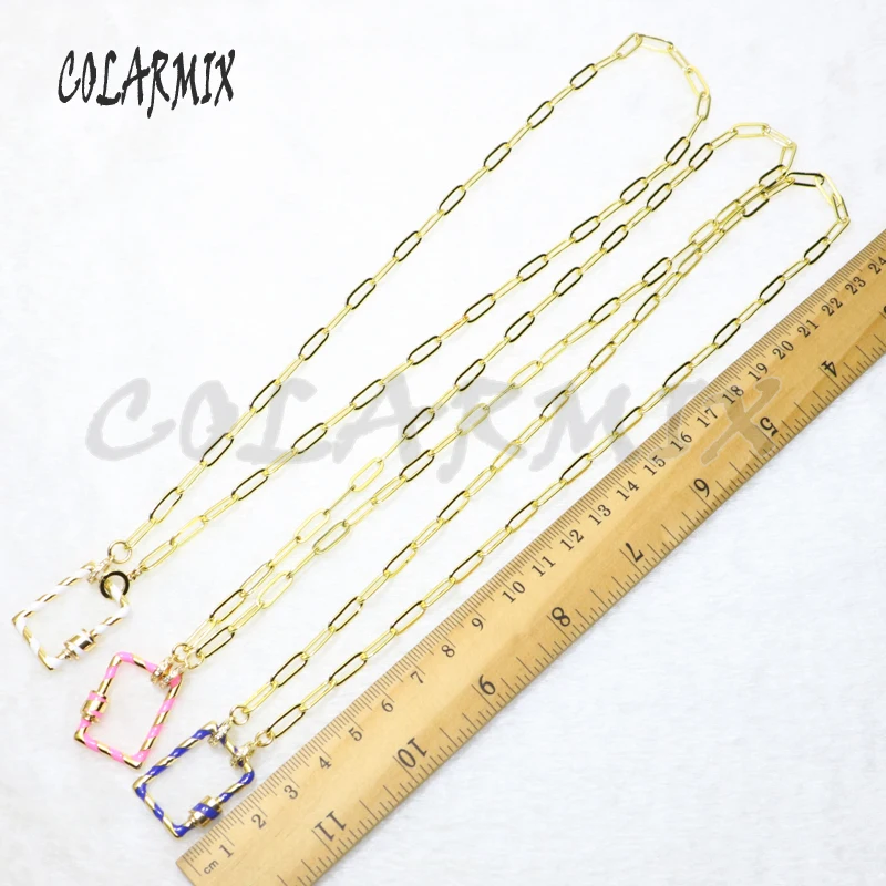 5strands rectangle shape bolt pendant necklace rainbow jewelry mix colors 18" chain for layer necklace fashion jewelry 50139
5strands rectangle shape bolt pendant necklace rainbow jewelry mix colors 18" chain for layer necklace fashion jewelry 50139