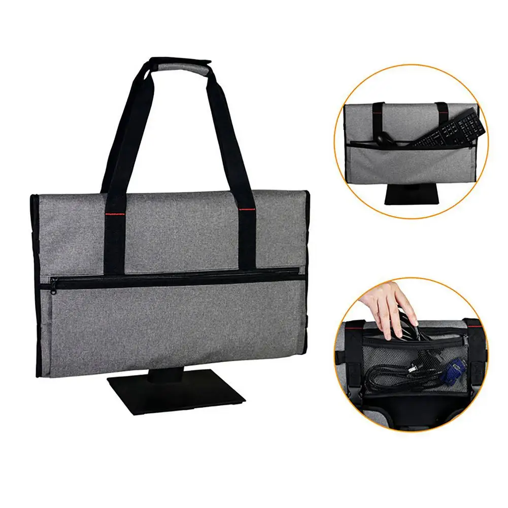 MonitorCarrying Case Protective Adjustable Computer Carrying Bag With Multiple Pockets For 20-24in Monitors Screens
MonitorCarrying Case Protective Adjustable Computer Carrying Bag With Multiple Pockets For 20-24in Monitors Screens