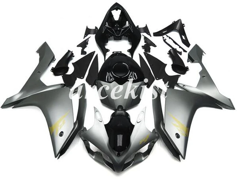 Top Injection mold New ABS Motorcycle Full Tank cover Fairings Kit Fit for YAMAHA YZF-R1 2007 2008 07 08 Body set silver
Top Injection mold New ABS Motorcycle Full Tank cover Fairings Kit Fit for YAMAHA YZF-R1 2007 2008 07 08 Body set silver