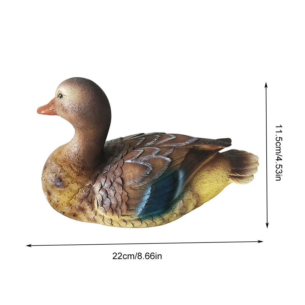 Mandarin Duck Statue Hunting Shooting Decoy Artificial Animal Sculptures Home Garden Lawn Ornaments Garden Pool Pond Decors
Mandarin Duck Statue Hunting Shooting Decoy Artificial Animal Sculptures Home Garden Lawn Ornaments Garden Pool Pond Decors
