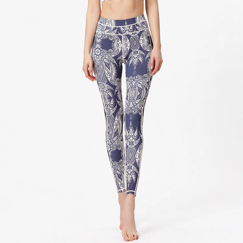 Retro fashion flower Printed Yoga Leggings Women Tight High-rise Quick-drying Fitness GYM Yoga Pants Women classic trousers 703
Retro fashion flower Printed Yoga Leggings Women Tight High-rise Quick-drying Fitness GYM Yoga Pants Women classic trousers 703