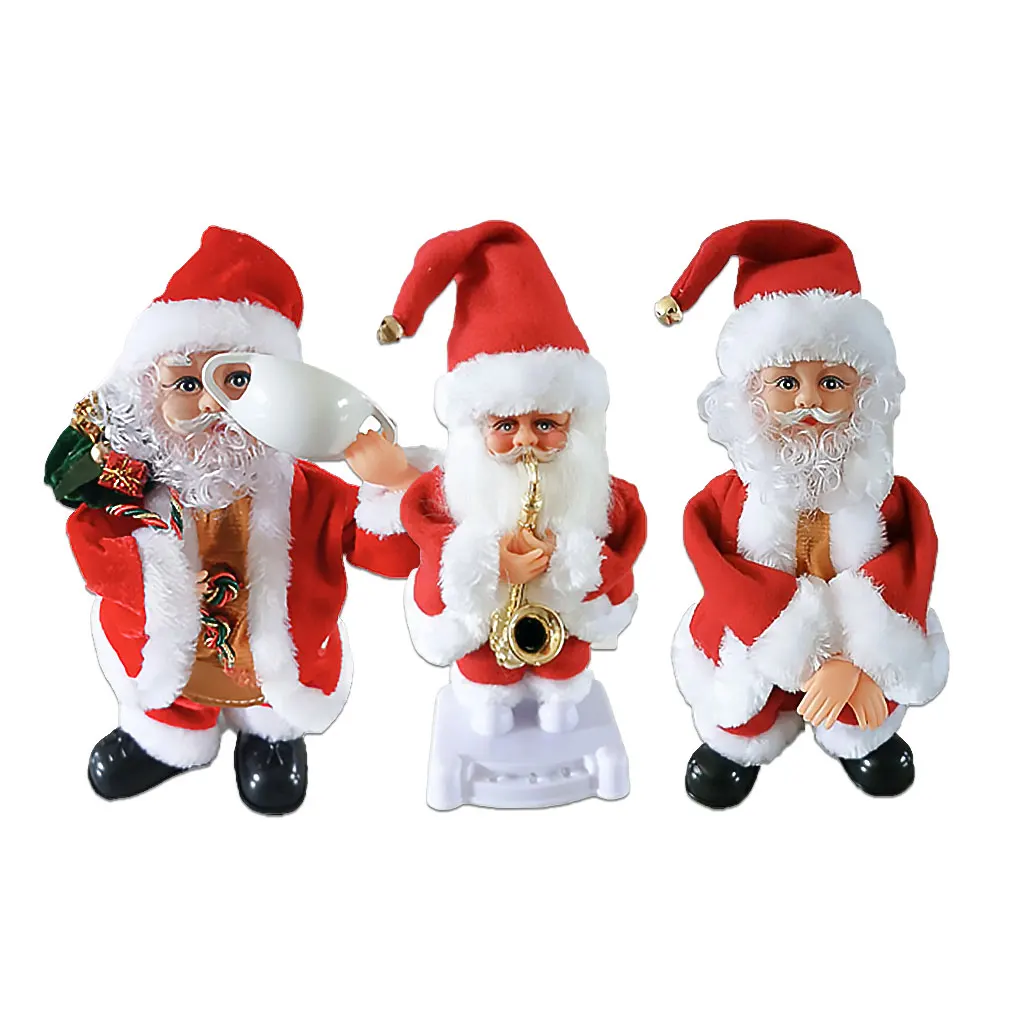 Lovely Santa Claus Swing Dancing Singing Doll Toys Xmas Dashboard Bookshelf Decor Holiday Gift
Lovely Santa Claus Swing Dancing Singing Doll Toys Xmas Dashboard Bookshelf Decor Holiday Gift