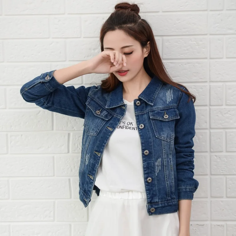 Autumn and winter Denim Jacket 8 Color women Jacket girls Long Sleeve Jacket Korean Slim Fit girls coat
Autumn and winter Denim Jacket 8 Color women Jacket girls Long Sleeve Jacket Korean Slim Fit girls coat