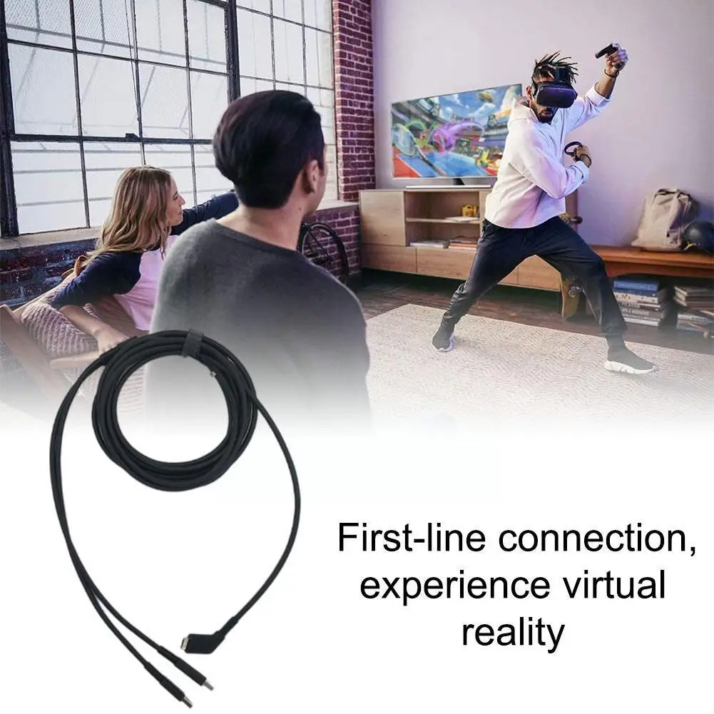 5m For Oculus Rift S VR Link Cable 16FT Game Connector Usb DP Helmet Extension Line Link P9Q5
5m For Oculus Rift S VR Link Cable 16FT Game Connector Usb DP Helmet Extension Line Link P9Q5