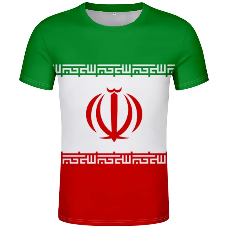 Iran T Shirt Diy Free Custom Made Name Number Irn T-shirt Nation Flag Country Republic Islam Persian College Print Photo Clothes
Iran T Shirt Diy Free Custom Made Name Number Irn T-shirt Nation Flag Country Republic Islam Persian College Print Photo Clothes