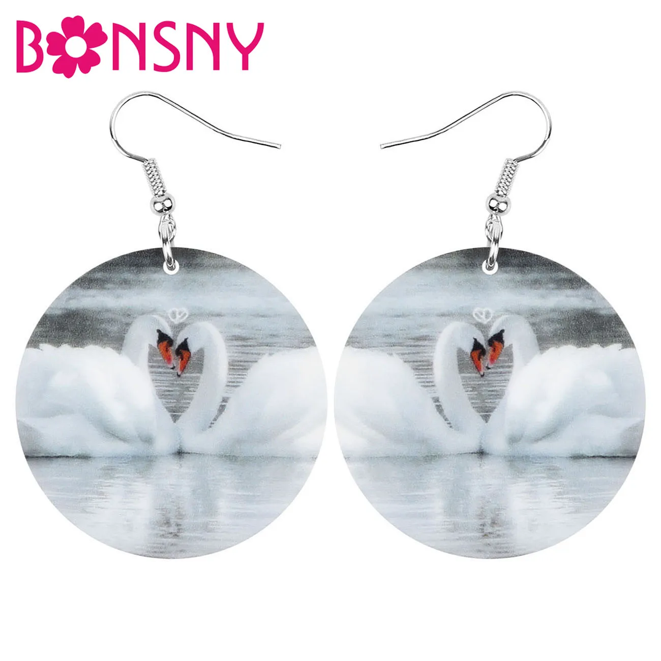 Bonsny Acrylic Square White Swan Earrings Aesthetic Cute Animal Dangle Drop Jewelry For Women Girl Kid Classic Gift Decoration
Bonsny Acrylic Square White Swan Earrings Aesthetic Cute Animal Dangle Drop Jewelry For Women Girl Kid Classic Gift Decoration