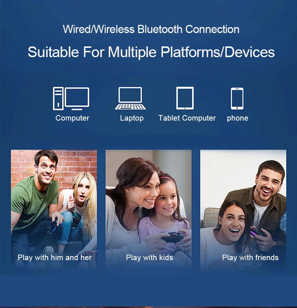 Bluetooth PlayStation 4 Pro/Slim DualShock 4
Bluetooth PlayStation 4 Pro/Slim DualShock 4