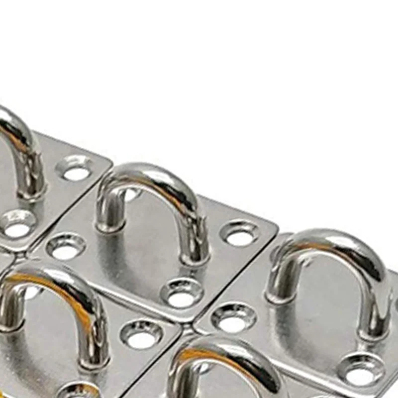 1.4 x 1.2 Inch Stainless Steel Ceiling Hook Pad Eye Plate Marine Hardware Staple Hook Loop Screws Mount 8 Pcs
1.4 x 1.2 Inch Stainless Steel Ceiling Hook Pad Eye Plate Marine Hardware Staple Hook Loop Screws Mount 8 Pcs