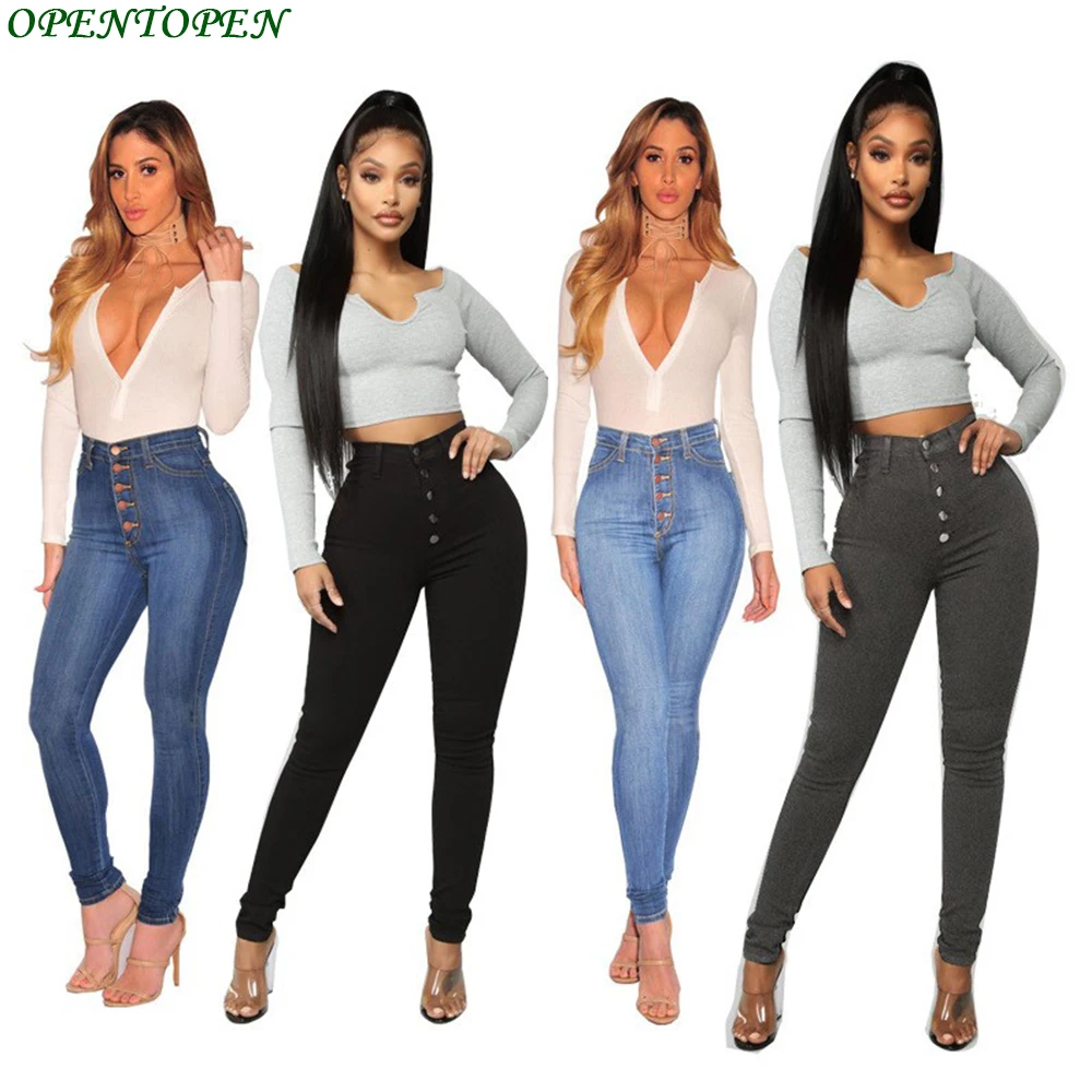 Woman's Jeans For Skinny High-waisted butt-lifting Slim-breasted NEW Woman Denim Pencil Jeans Stretch Waist Slim Female Trousers
Woman's Jeans For Skinny High-waisted butt-lifting Slim-breasted NEW Woman Denim Pencil Jeans Stretch Waist Slim Female Trousers