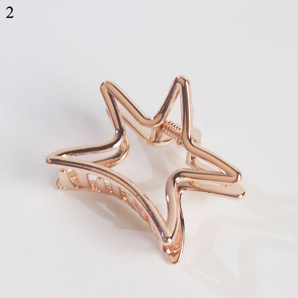 Fashion Metal Hair Claws Crab Hair Clips Stars Square Shape Bun Maker Women Girls Barrettes Hairpins Luxury Hair Accessories
Fashion Metal Hair Claws Crab Hair Clips Stars Square Shape Bun Maker Women Girls Barrettes Hairpins Luxury Hair Accessories