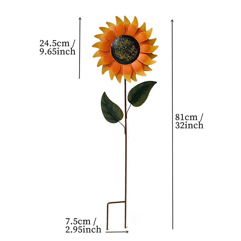 Iron Art Sunflower Decoration Plug-in Garden Villa Garden Lawn Garden Landscape Sunflower Outdoor Garden Yard Decoration
Iron Art Sunflower Decoration Plug-in Garden Villa Garden Lawn Garden Landscape Sunflower Outdoor Garden Yard Decoration