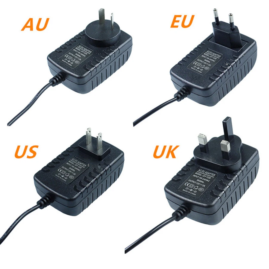 LED Power Supply Adapter Converter Charger for LED Strip Light AC110V-240V To DC 12V 1A 2A 3A 5A 6A 8A 10A Lighting Transformers
LED Power Supply Adapter Converter Charger for LED Strip Light AC110V-240V To DC 12V 1A 2A 3A 5A 6A 8A 10A Lighting Transformers