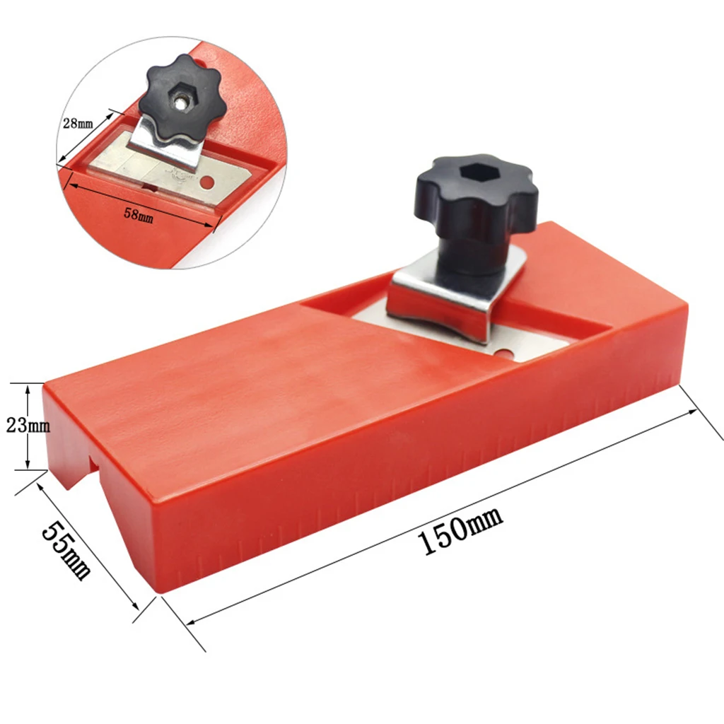 ABS 45/90Degree Woodworking Plane Edge Trimmer Hand Planer Carpenter Polishing 
ABS 45/90Degree Woodworking Plane Edge Trimmer Hand Planer Carpenter Polishing