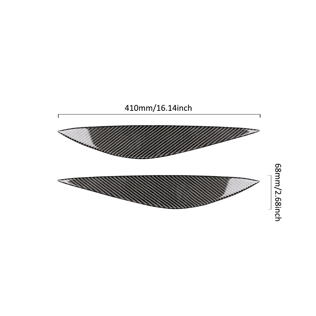 2* Carbon Fiber Car Headlight Headlamp Eyebrows Eyelids Trim Cover Stickers for Mercedes-benz C class C180\200\260 C300 W204 C63
2* Carbon Fiber Car Headlight Headlamp Eyebrows Eyelids Trim Cover Stickers for Mercedes-benz C class C180\200\260 C300 W204 C63