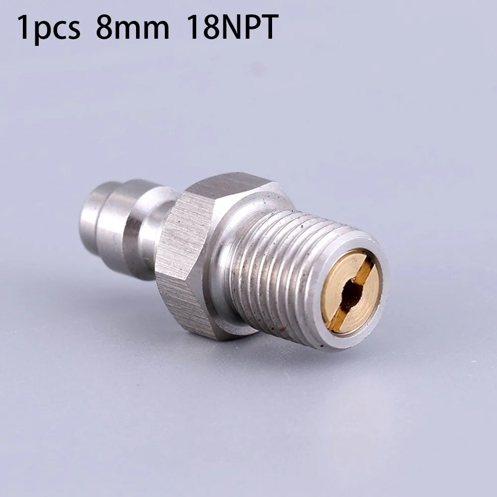 8MM One-Way Valve Filled Pacifier Stainless Steel Quick Connector Male For M10 1/8NPT //////////////////////////////////////////
8MM One-Way Valve Filled Pacifier Stainless Steel Quick Connector Male For M10 1/8NPT //////////////////////////////////////////