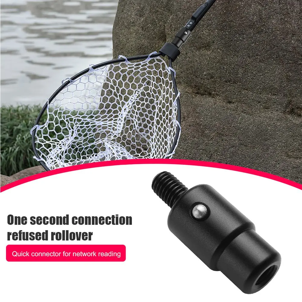 Fish Landing Dip Net Connector 8mm Screw Head Quick Release Adapter Prevent Fish Running Anti-rotation Net Rod Parts
Fish Landing Dip Net Connector 8mm Screw Head Quick Release Adapter Prevent Fish Running Anti-rotation Net Rod Parts