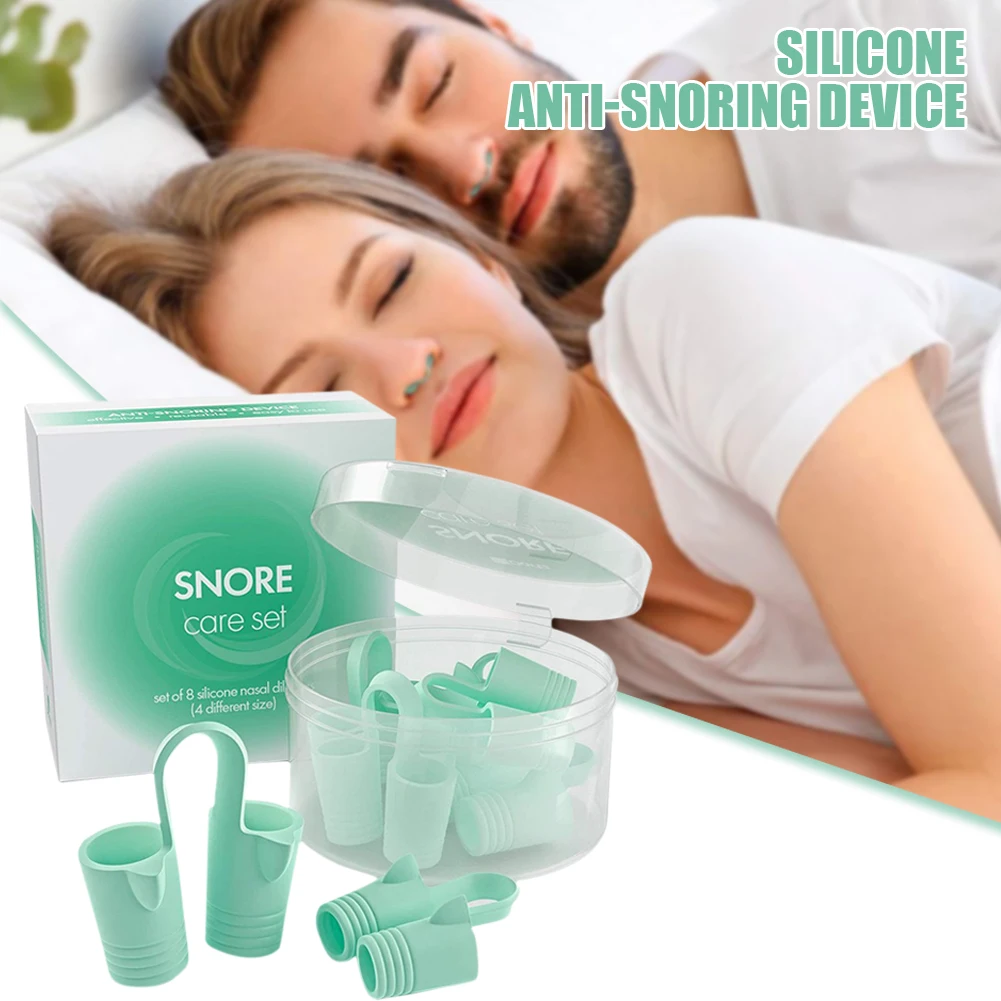 Snoring Solution Anti Snoring Devices Soft Reusable Nasal Dilator for Nose Relief Better Sleep Snore Stop Stopper Nose clip
Snoring Solution Anti Snoring Devices Soft Reusable Nasal Dilator for Nose Relief Better Sleep Snore Stop Stopper Nose clip