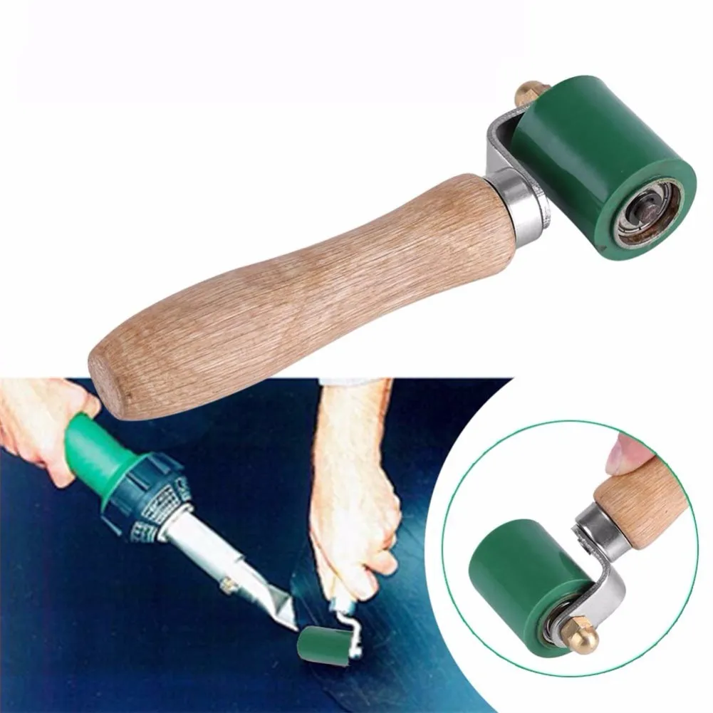 40mm Silicone Hand Roller High Temperature Resistant Seam Hand Pressure Roofing PVC Welding Tool With Hot Air Gun Hand Tool
40mm Silicone Hand Roller High Temperature Resistant Seam Hand Pressure Roofing PVC Welding Tool With Hot Air Gun Hand Tool