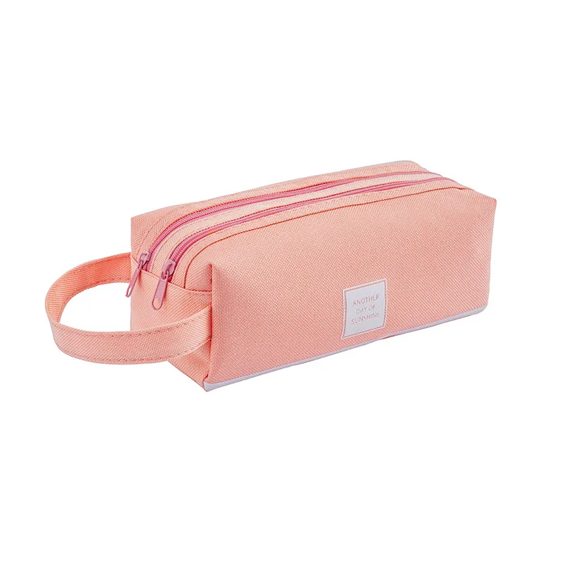 Simple Color Large-capacity Pencil Case Zipper Bag Multi- function Flip Pencil Bag School Stationery Supplies Bag Case
Simple Color Large-capacity Pencil Case Zipper Bag Multi- function Flip Pencil Bag School Stationery Supplies Bag Case