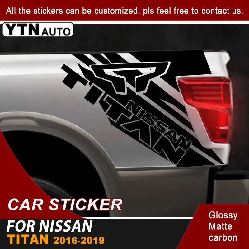 Rear Trunk Car Decals Stripe Graphic Vinyl Cool Car Stickers Customized Fit For Nissan Titan 2016 2017 2018 2019 2020
Rear Trunk Car Decals Stripe Graphic Vinyl Cool Car Stickers Customized Fit For Nissan Titan 2016 2017 2018 2019 2020