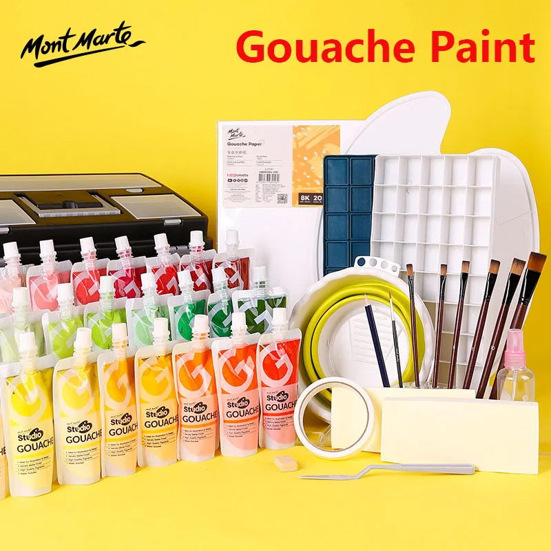 Gouache Paint Supplement Pack 56 Colors 100ml Art Supplies Art Tools Children's Hand-painted Creation Gouache Paint Set
Gouache Paint Supplement Pack 56 Colors 100ml Art Supplies Art Tools Children's Hand-painted Creation Gouache Paint Set