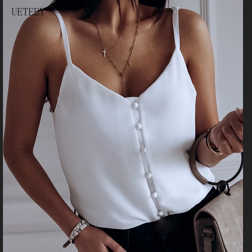 Women Casual Summer Top Sleeveless Off Shoulder Vest Ladies Plain Tank V Neck Loose Tops Shirt Femme Clothes
Women Casual Summer Top Sleeveless Off Shoulder Vest Ladies Plain Tank V Neck Loose Tops Shirt Femme Clothes