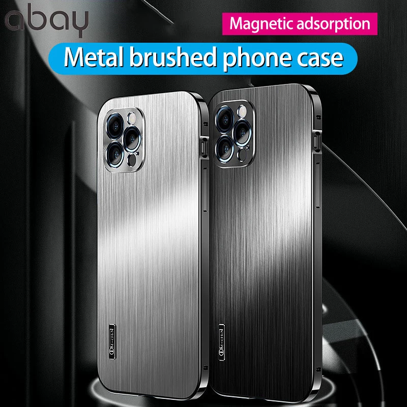 luxury Brushed Metal Case For iPhone 13 11 12 Pro Max X XR XS Max Case Soft Frame Phone Cover For iPhone12 13Pro Max Back Case
luxury Brushed Metal Case For iPhone 13 11 12 Pro Max X XR XS Max Case Soft Frame Phone Cover For iPhone12 13Pro Max Back Case