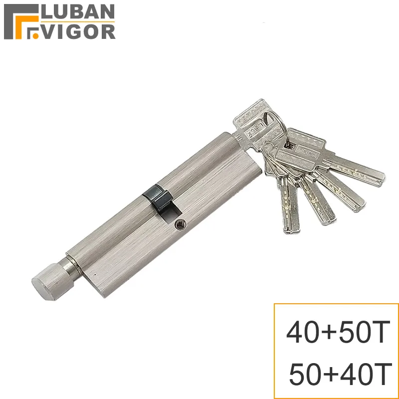 Специальный Асимметричный цилиндр замка двери под заказ, длина 90 мм, 40 мм + 50 мм, с ручкой, эксцентриковый латунный замок 
Специальный Асимметричный цилиндр замка двери под заказ, длина 90 мм, 40 мм + 50 мм, с ручкой, эксцентриковый латунный замок