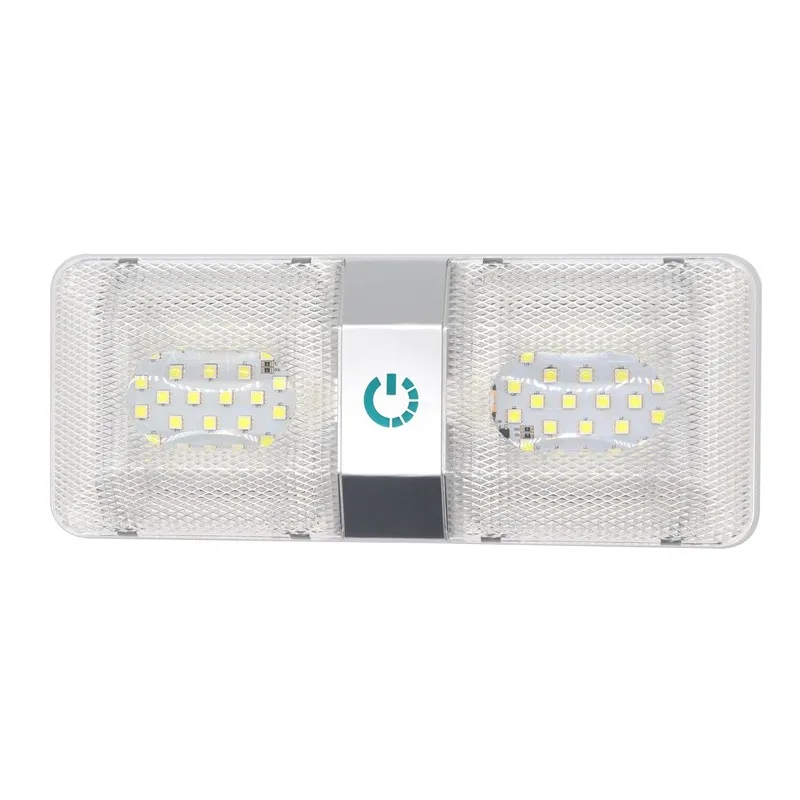 DC11-18V 6W 48LED RV Ceiling Dome Light RV Interior Lighting Trailer Lights for Camper RV Boat Yacht Touch control Reading lamp
DC11-18V 6W 48LED RV Ceiling Dome Light RV Interior Lighting Trailer Lights for Camper RV Boat Yacht Touch control Reading lamp