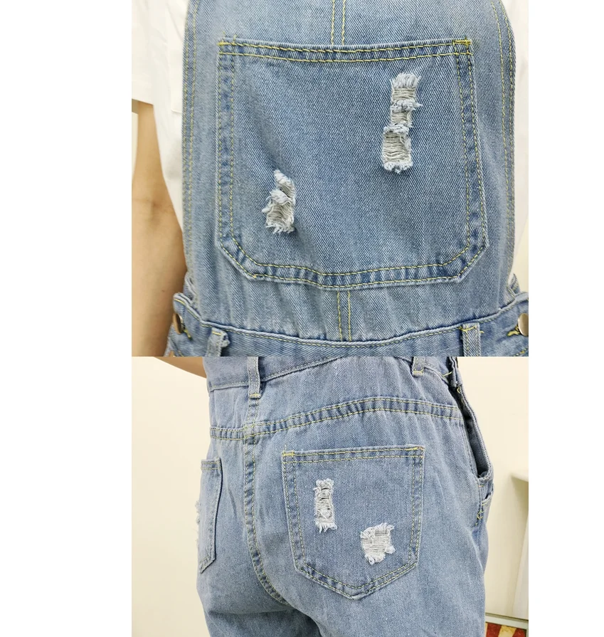 Women's Loose Cowboy Denim Jeans Bib Trousers Long Pants Salopettes Woman Nine Part Holes Cowboy Trousers Woman Tide Loose Jeans
Women's Loose Cowboy Denim Jeans Bib Trousers Long Pants Salopettes Woman Nine Part Holes Cowboy Trousers Woman Tide Loose Jeans